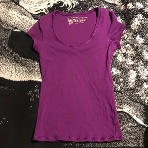 Plum VS Fitted Tee